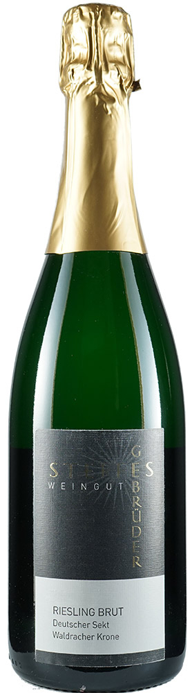 Gebrüder Steffes 2018 Riesling Sekt Waldracher Krone brut