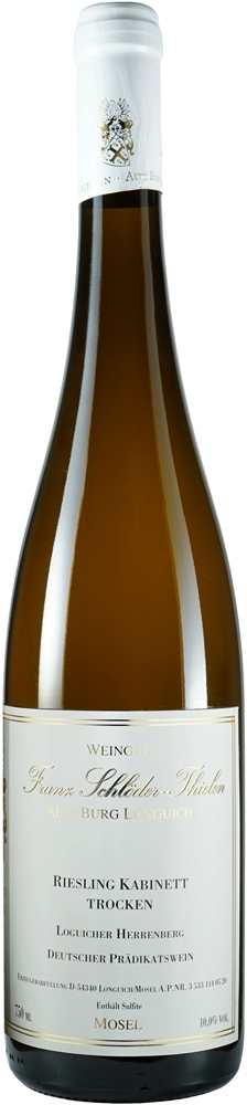 Schlöder-Thielen 2020 Longuicher Herrenberg Riesling Kabinett trocken