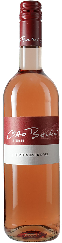 Otto Becker 2021 Portugieser Rosé lieblich