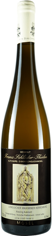 Schlöder-Thielen 2020 Longuicher Maximiner Herrenberg Riesling "NOBLESSE" Kabinett feinherb