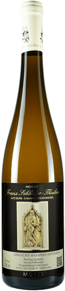 Schlöder-Thielen 2018 Longuicher Maximiner Herrenberg Riesling "NOBLESSE" Spätlese lieblich