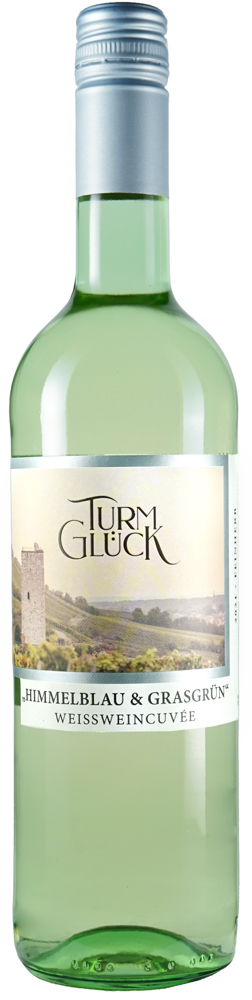 Turmglück 2021 "Himmelblau & Grassgrün" Weißweincuvée feinherb