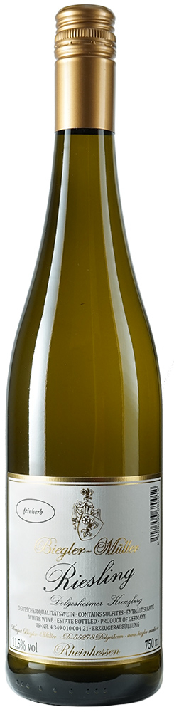 Andreas Biegler-Müller 2020 Dolgesheimer Kreuzberg Riesling feinherb