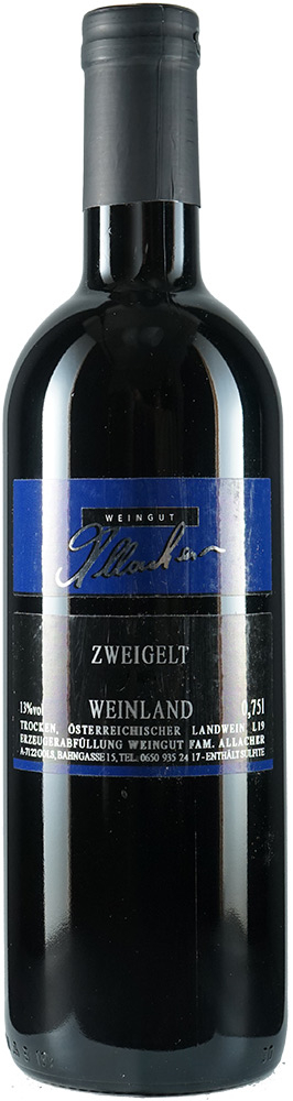 Allacher 2018 Zweigelt Barrique trocken