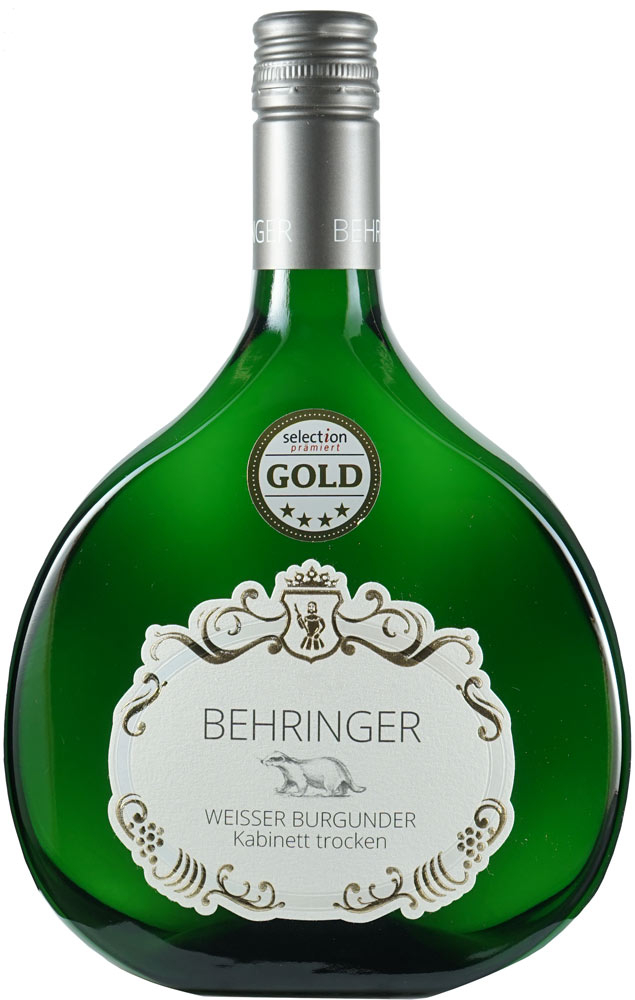 Thomas Behringer 2021 W.D. Weißer Burgunder Kabinett trocken