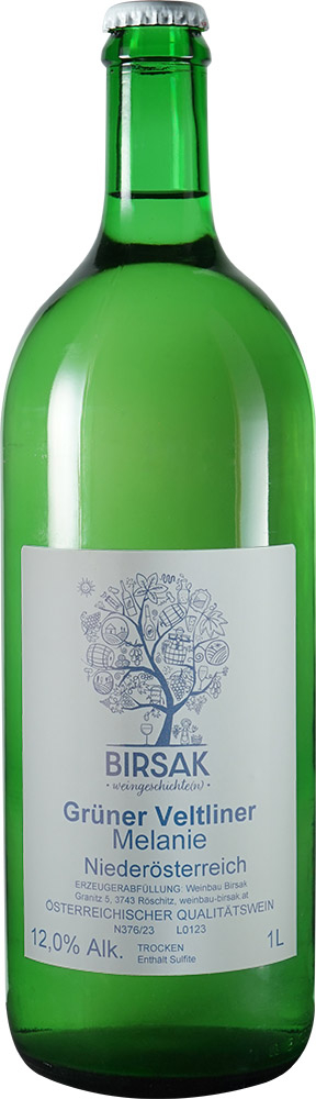 Birsak 2022 Grüner Veltliner Quw. Melanie trocken 1,0 L