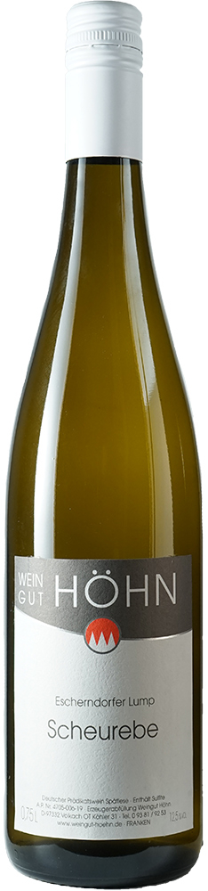 2018 Escherndorfer Lump Scheurebe Spätlese halbtrocken - Weingut Höhn