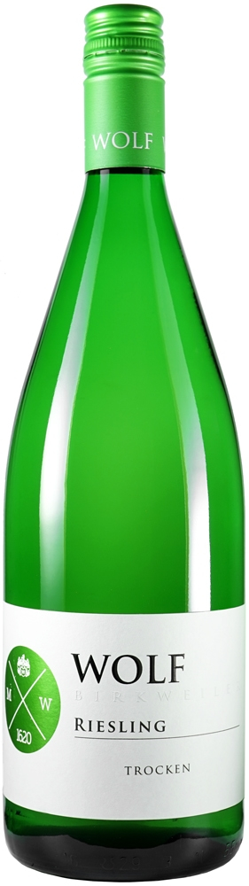 Klaus und Mathias Wolf 2021 Riesling trocken 1,0 L