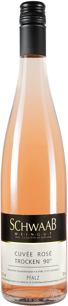 Alfons Schwaab 2020 Cuvée Rosé 90° trocken