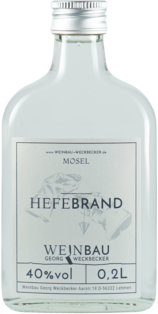Flachmann Hefebrand 0,2 L - Weinbau Weckbecker