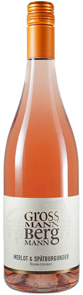 Grossmann-Bergmann 2022 Spätburgunder & Merlot Rosé trocken