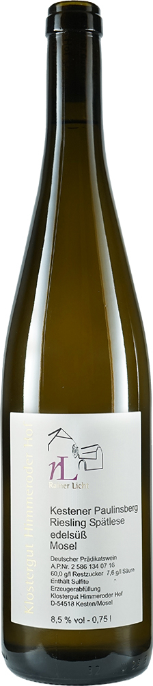 Himmeroder Hof 2015 Kestener Paulinsberg Riesling Spätlese süß