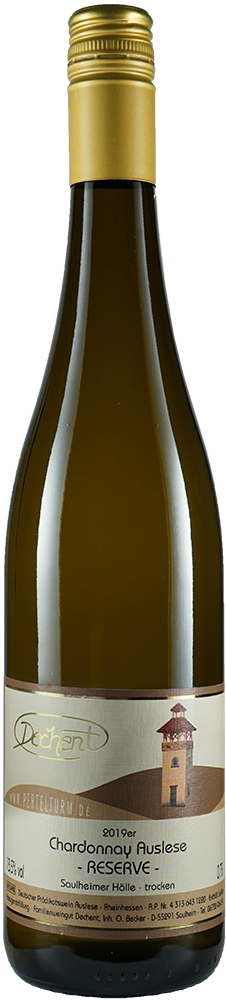 Familienweingut Dechent 2019 Chardonnay Auslese --Reserve-- Saulheimer Hölle trocken