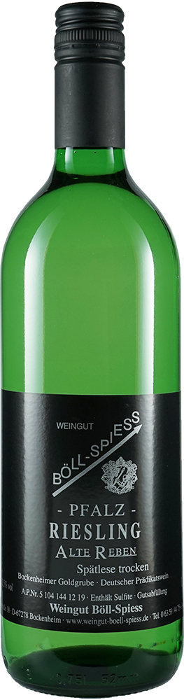 Böll-Spieß 2018 Riesling "Alte Reben" Spätlese trocken