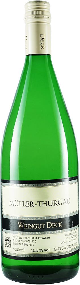 Deck 2021 Müller-Thurgau 1,0 L