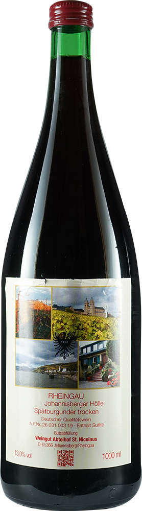 Abteihof St. Nicolaus 2014 Spätburgunder trocken 1,0 L