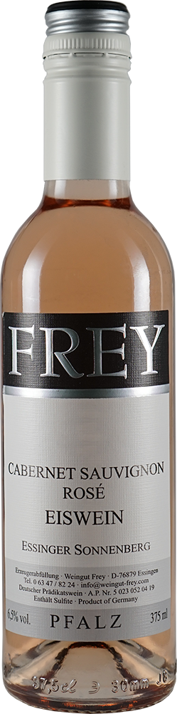 Frey 2018 Cabernet Sauvignon Eiswein Rosé edelsüß 0,375 L