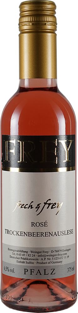Frey 2018 frech & frey Trockenbeerenauslese Rosé edelsüß 0,375 L