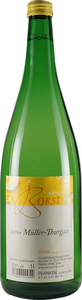 Borst 2021 Müller Thurgau trocken 1,0 L