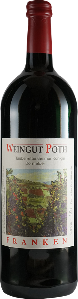 Poth 2019 Tauberrettersheimer Königin Dornfelder Spätlese trocken 1,0 L