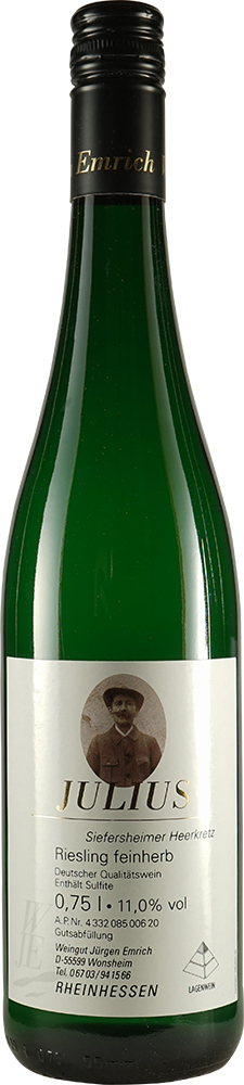 Jürgen Emrich 2021 Siefersheimer Heerkretz Riesling Julius feinherb