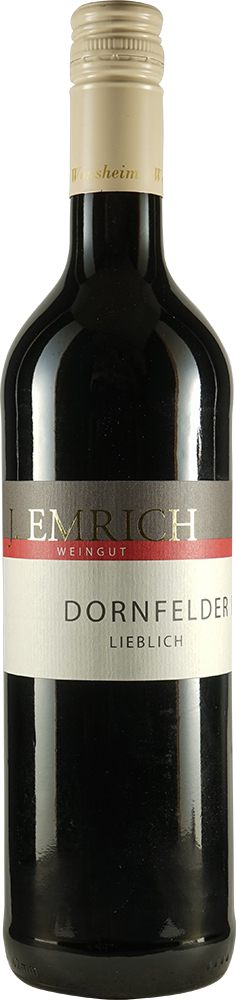 Jürgen Emrich 2021 Dornfelder lieblich