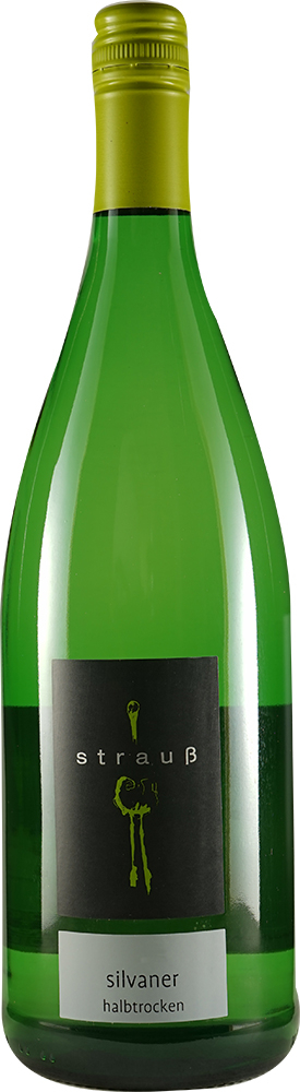 Strauß 2022 Silvaner halbtrocken 1,0 L