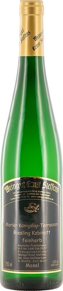 Ernst Steffens 2021 Merler Königslay-Terrassen Riesling Kabinett feinherb