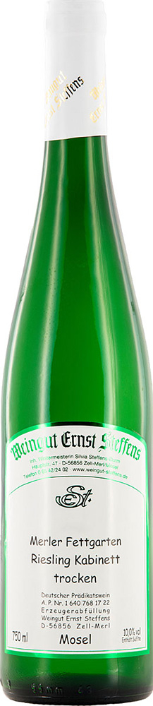 Ernst Steffens 2021 Merler Fettgarten Riesling Kabinett trocken