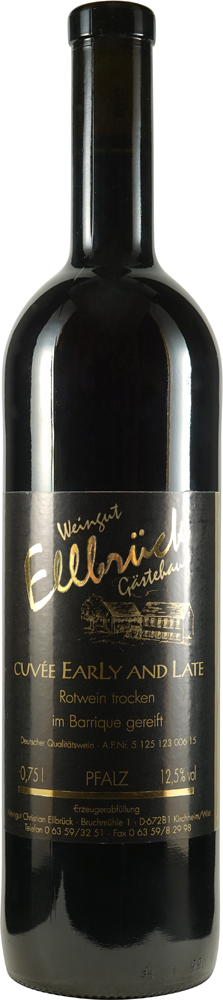 Ellbrück  Cuveé "EarLy and Late" Rotwein trocken