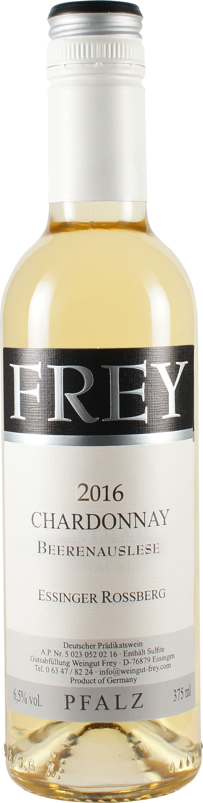 Frey 2016 Chardonnay Beerenauslese edelsüß 0,375 L