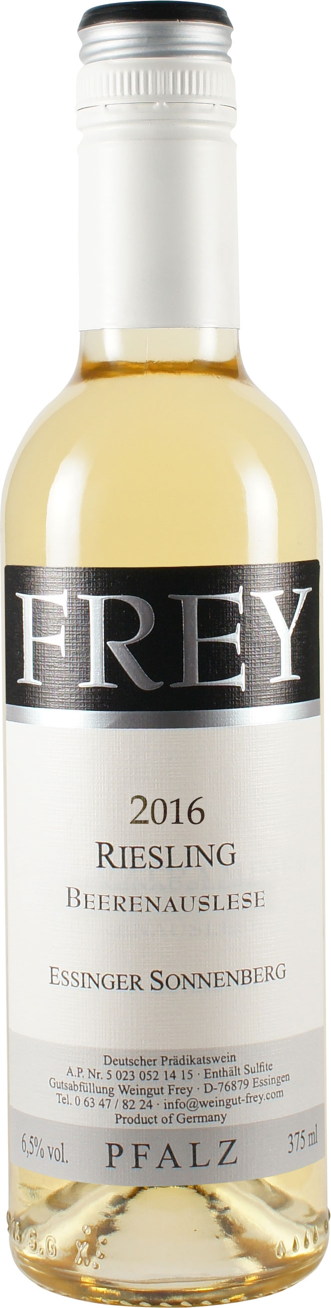 Frey 2016 Riesling Beerenauslese edelsüß 0,375 L