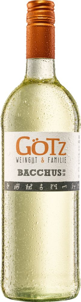 Weingut & Familie Götz 2022 Bacchus fruchtig halbtrocken 1,0 L