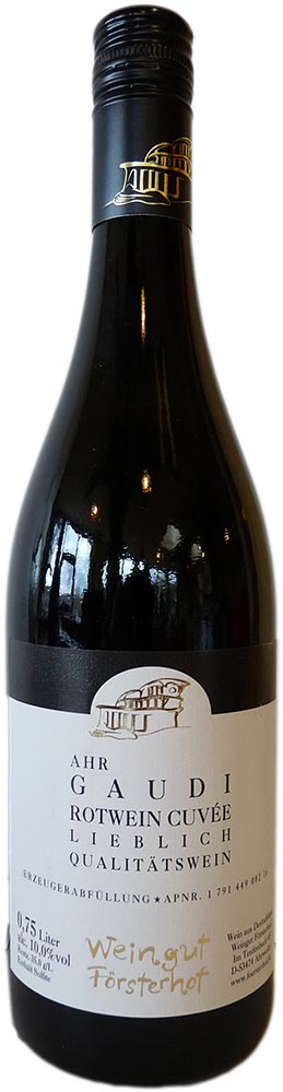 Försterhof 2016 AHR Cuvée Gaudi lieblich