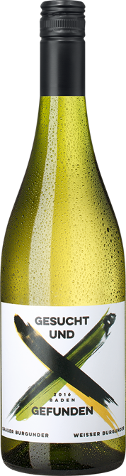 2016 Gesucht & Gefunden, Grauburgunder & Weißburgunder trocken - Winzergenossenschaft Königschaffhausen-Kiechlinsbergen