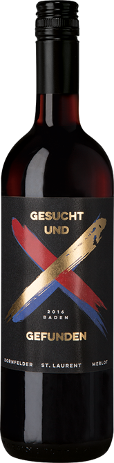 2016 Gesucht und Gefunden Rotweincuvée Trocken - Weinhaus Lergenmüller