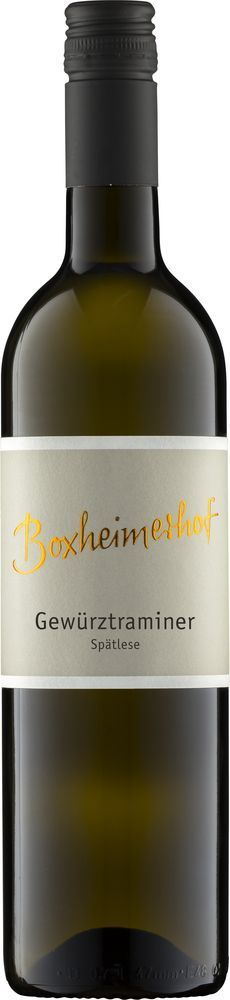 Boxheimerhof 2022 Gewürztraminer Spätlese süß