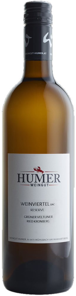 Humer 2021 Weinviertel DAC Reserve "Ried Kronberg" Grüner Veltliner trocken