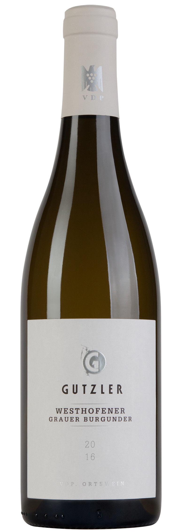 2016 Westhofener Grauer Burgunder VDP.Ortswein trocken - Weingut Gutzler