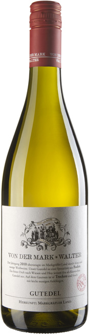 2011 Gutedel QbA trocken - Weingut Von der Mark Walter