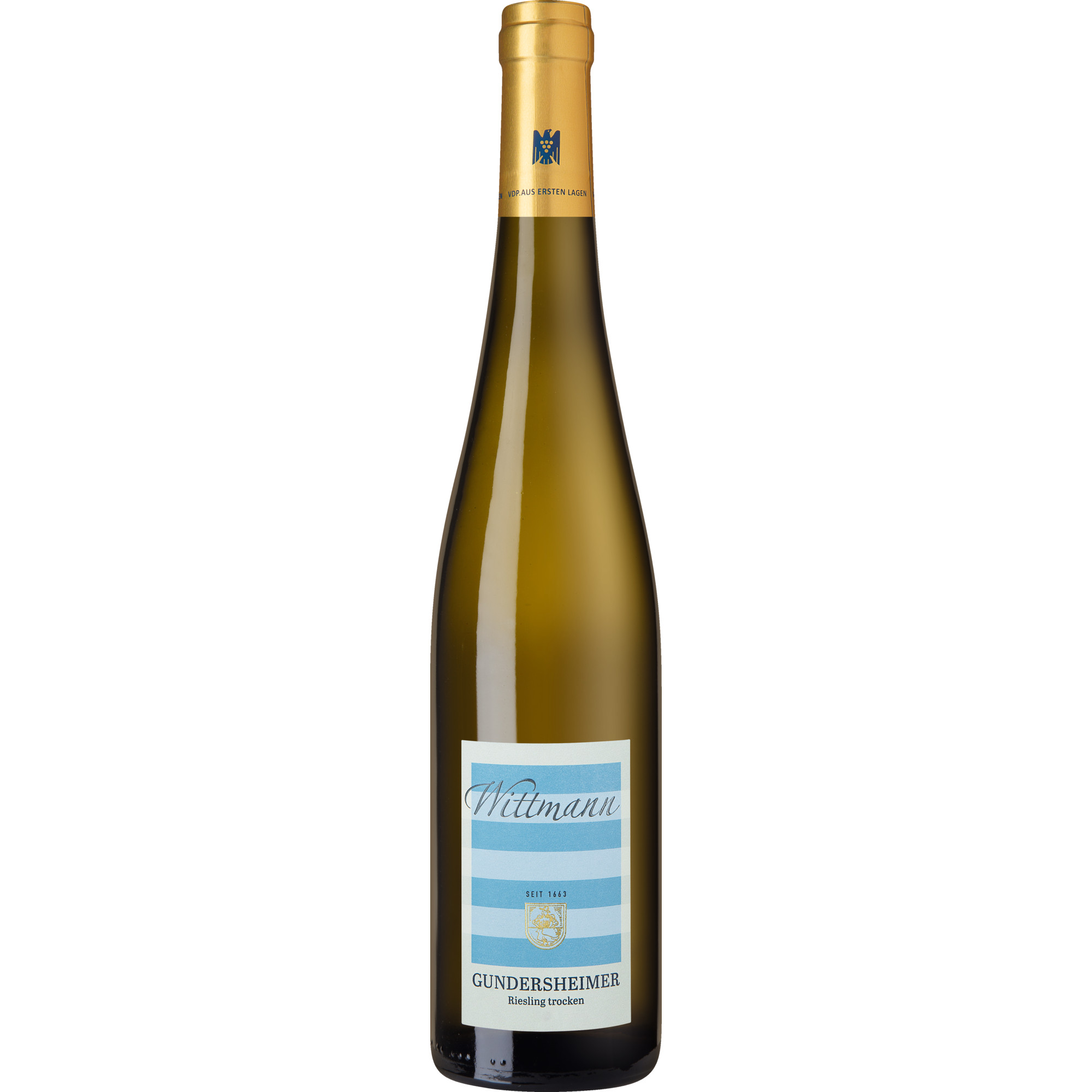 WirWinzer Select 2021 Gundersheimer Riesling Erste Lage trocken BIO