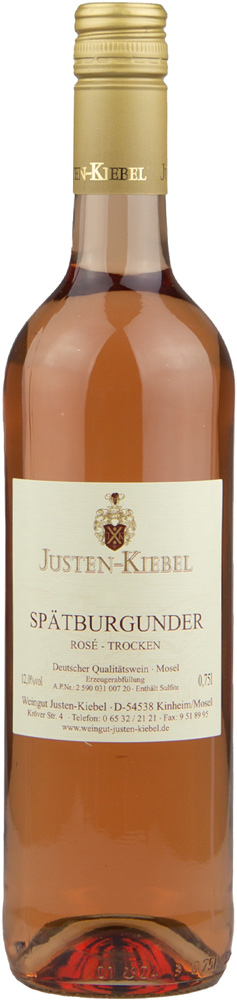 Justen-Kiebel 2021 Spätburgunder Rosé trocken