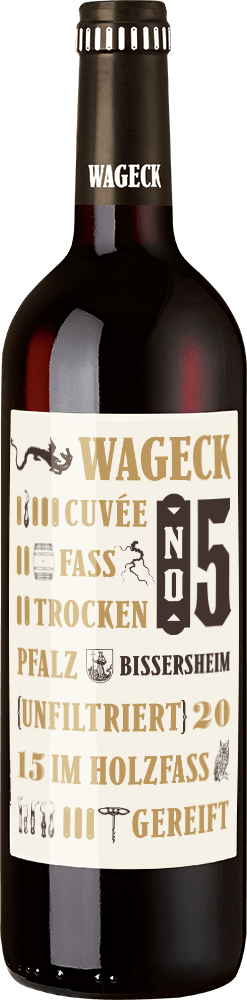 2015 Rotwein Cuvée Fass 5 trocken - Weingut Wageck