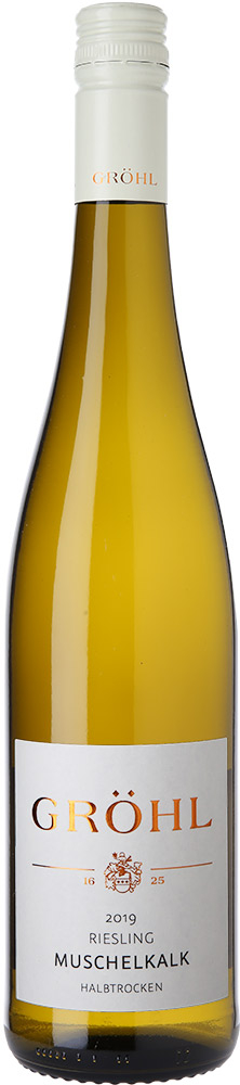 2019 Riesling Muschelkalk halbtrocken - Weingut Eckehart Gröhl