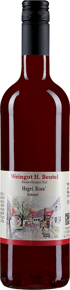 H. Beutel 2020 Hegel Rosé feinherb 1,0 L