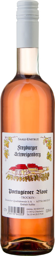 2024 Naumburger Sonneck Portugieser Rosé trocken - Weingut Schulze