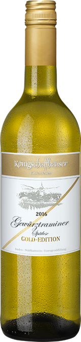 2016 Königschaffhauser Vulkanfelsen Gewürztraminer Halbtrocken - Winzergenossenschaft Königschaffhausen-Kiechlingsbergen