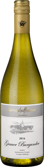 2016 Königschaffhauser Vulkanfelsen Grauer Burgunder Trocken - Winzergenossenschaft Königschaffhausen-Kiechlingsbergen