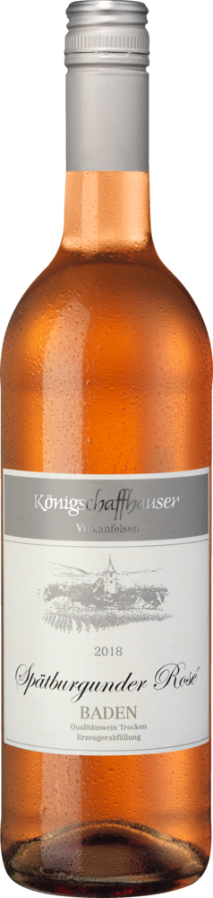 2018 Vulkanfelsen Spätburgunder Rosé Trocken - WG Königschaffhausen