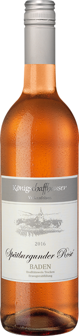 2016 Spätburgunder Rosé trocken - Winzergenossenschaft Königschaffhausen-Kiechlinsbergen